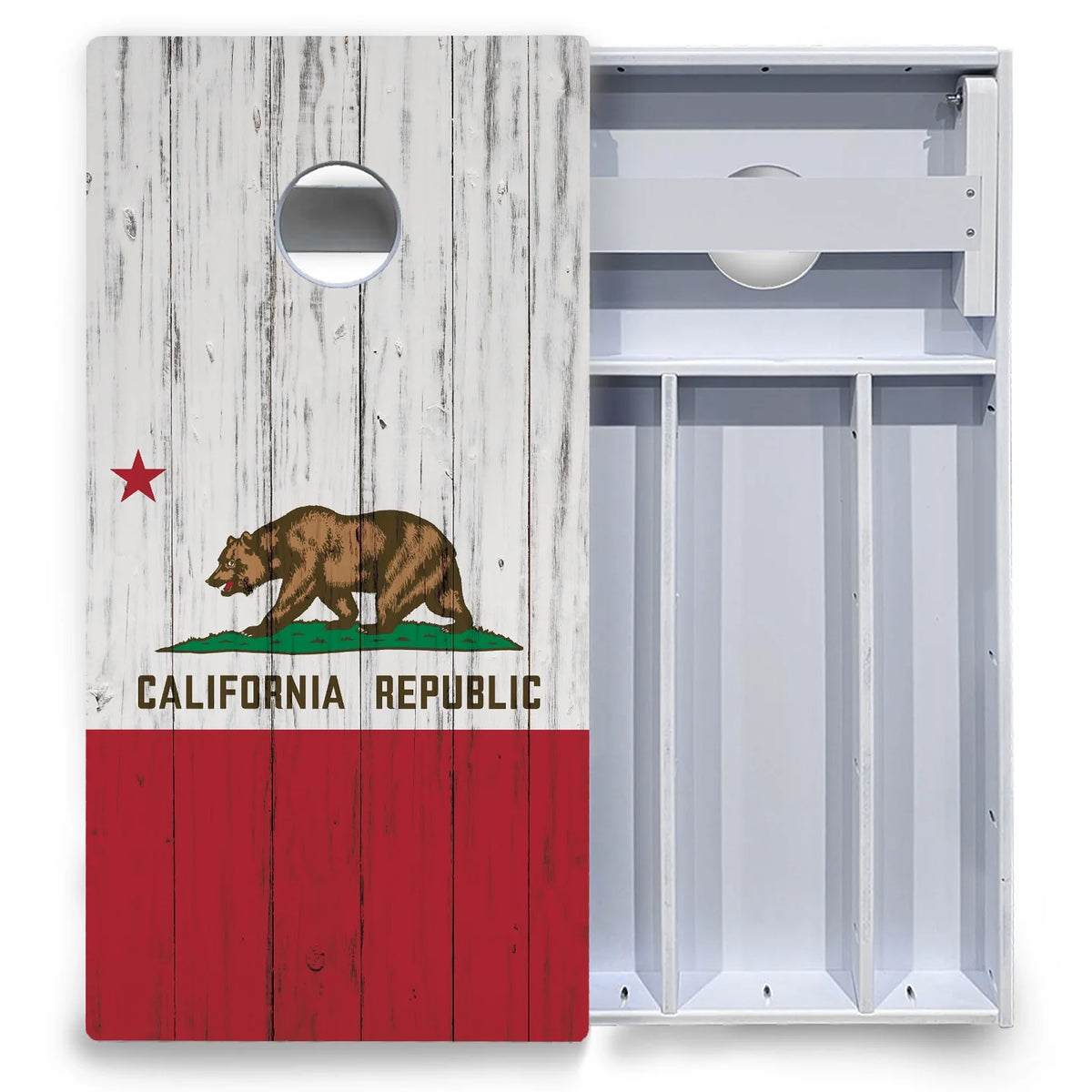 California Flag Cornhole Boards - All Weather Series