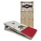 Rustic California Flag Cornhole Boards – Pro Lite or Pro Elite