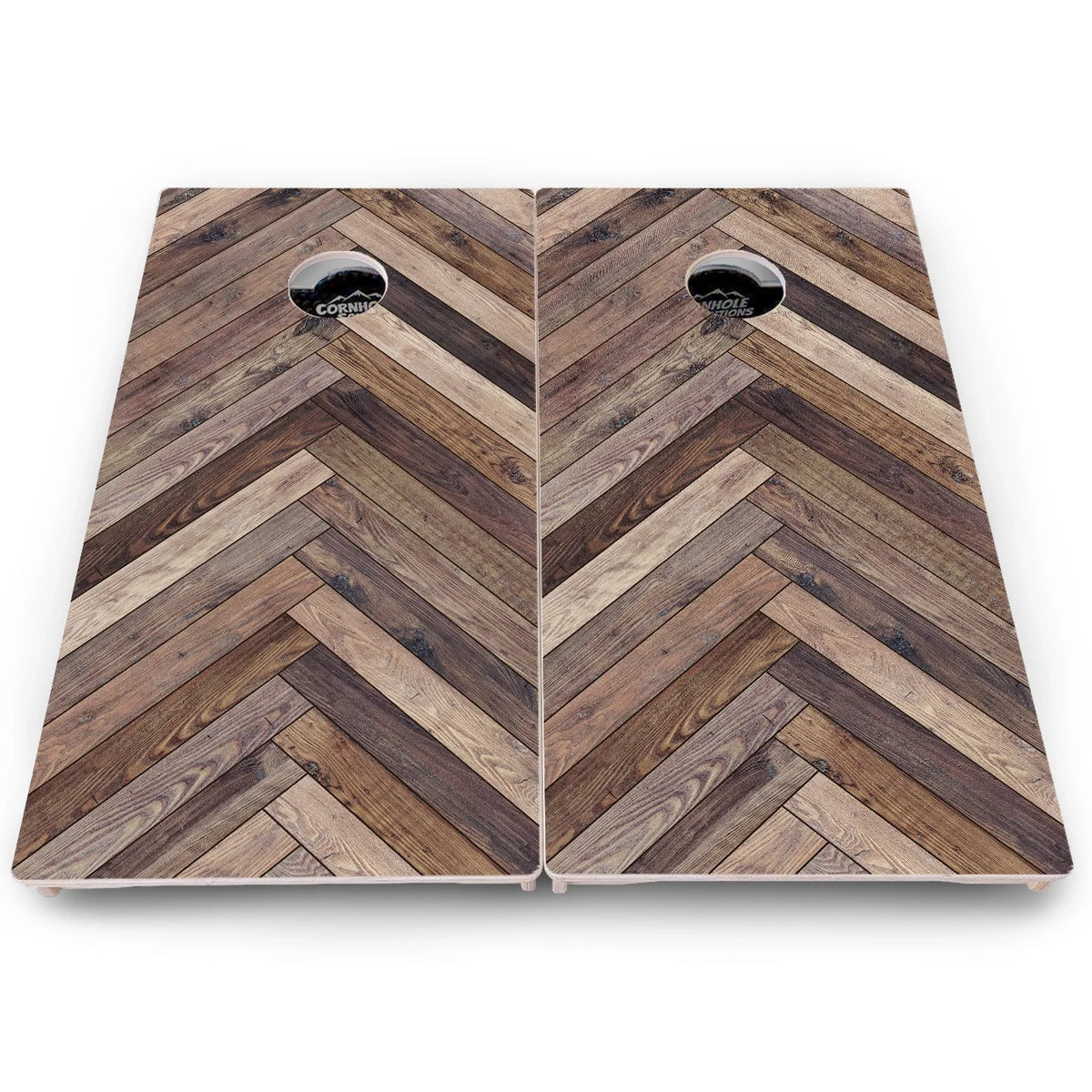 Herringbone Cornhole Boards – Pro Lite or Pro Elite