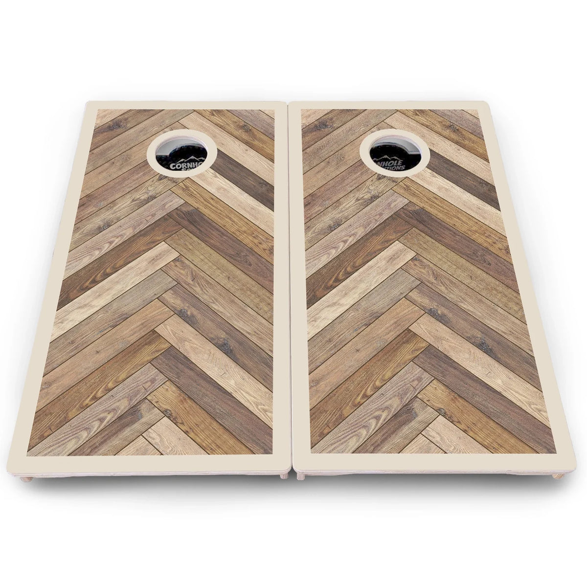 Herringbone Cornhole Boards – Pro Lite or Pro Elite