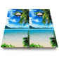 Beach & Mountain Cornhole Boards - Backyard Series