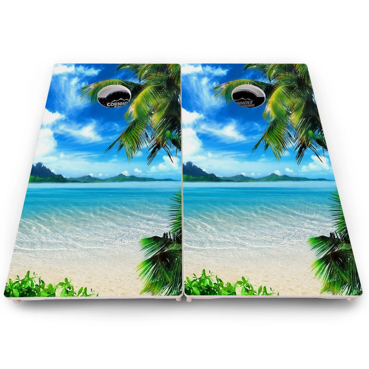 Beach & Tropical Cornhole Boards – Pro Lite or Pro Elite