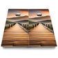 Beach & Mountain Cornhole Boards - Backyard Series