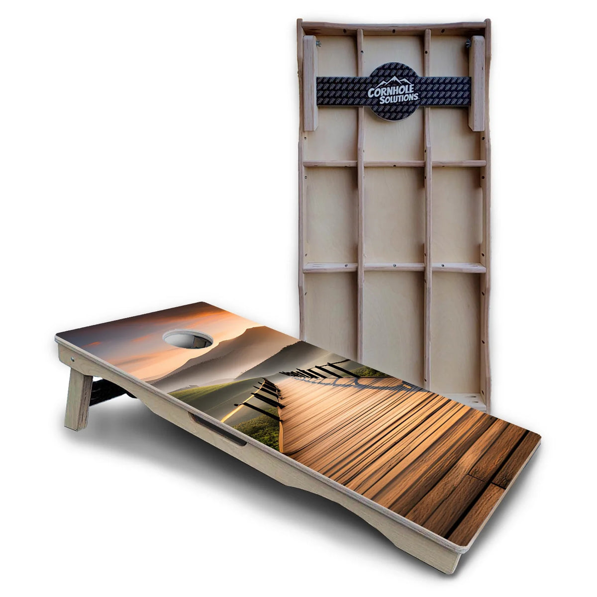 Wooden Bridge Cornhole Boards – Pro Lite or Pro Elite
