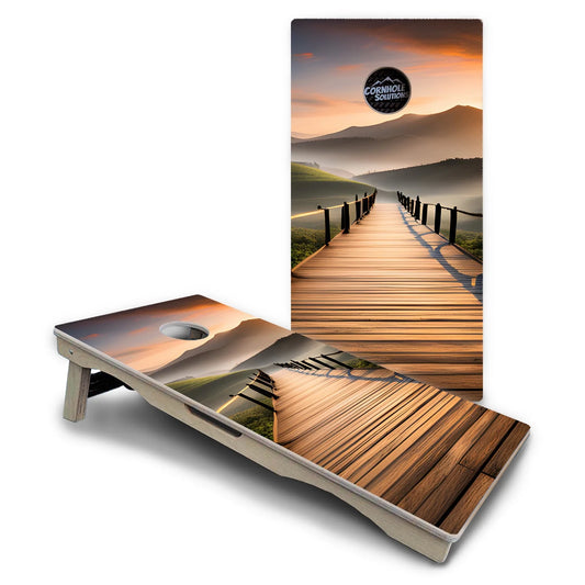 Wooden Bridge Cornhole Boards – Pro Lite or Pro Elite