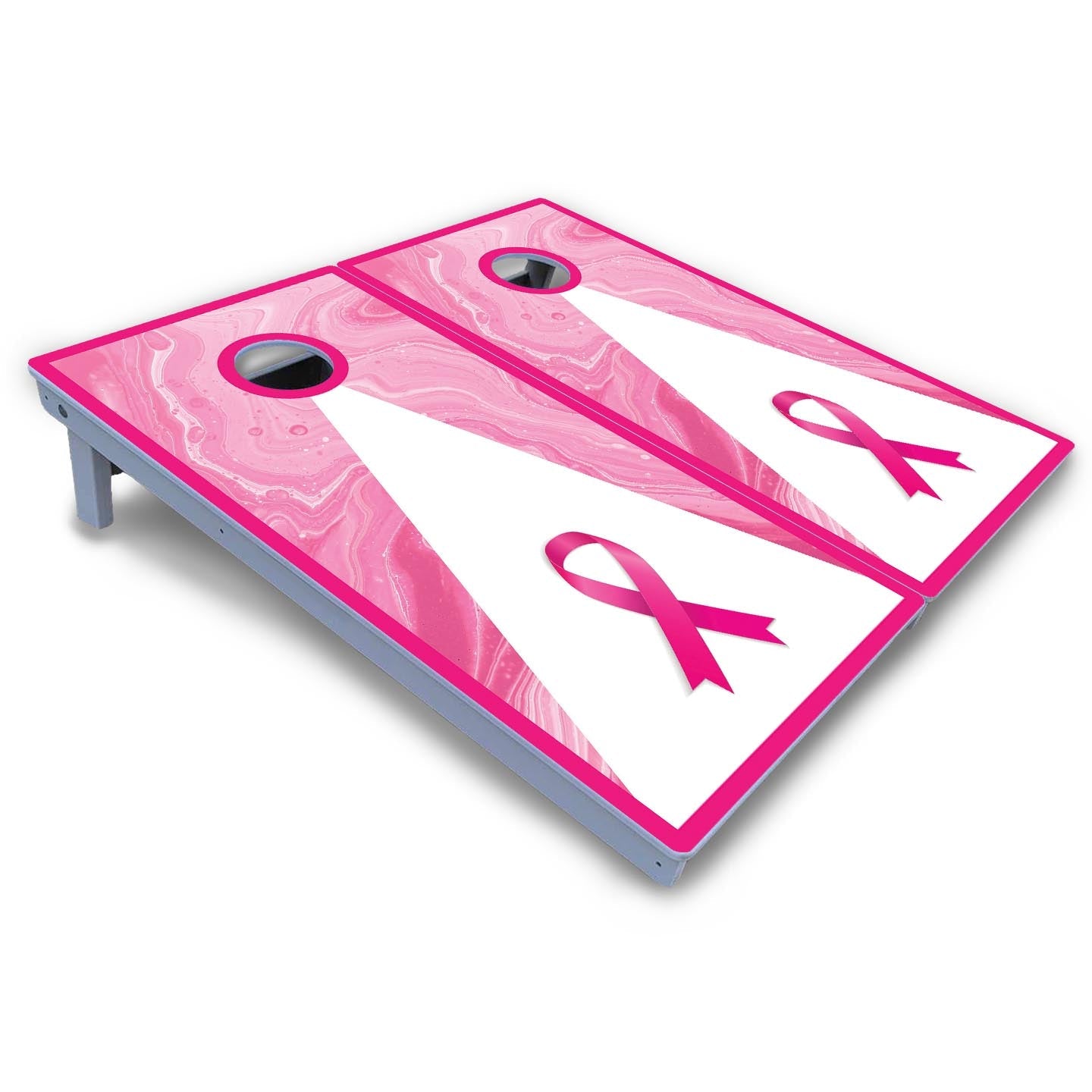 Cancer Awareness Cornhole Boards - All Weather Series