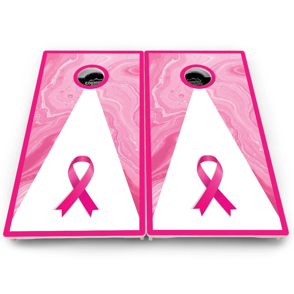 Cancer Awareness Cornhole Boards – Pro Lite or Pro Elite
