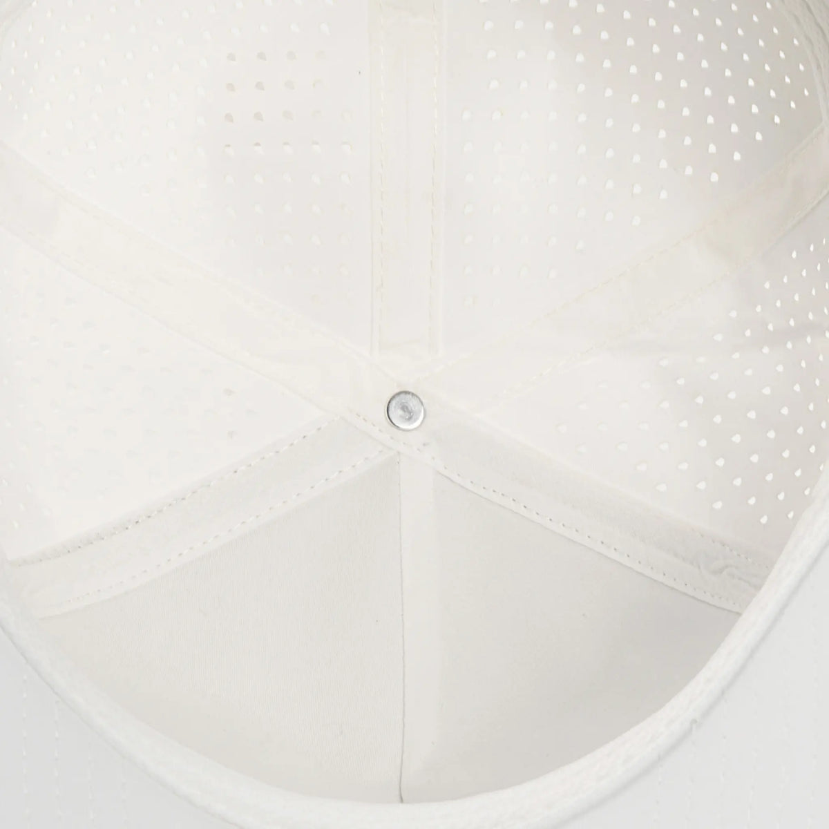 White & Gold Classic Hat
