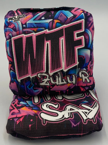 2027 WTF Zulu - ACL Pro Stamped Cornhole Bags - Set of 4 bags