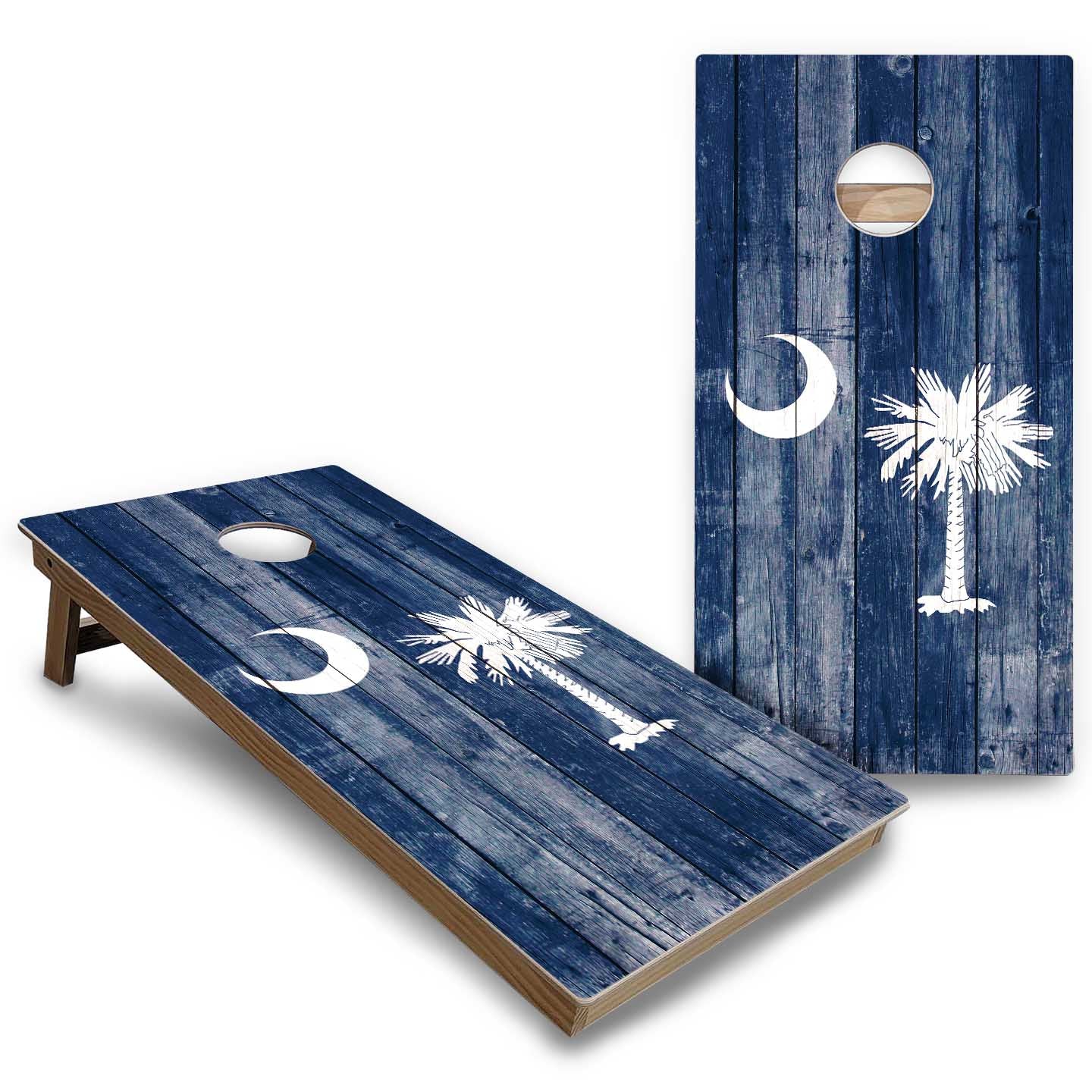 State Themed Cornhole Boards - Backyard Series