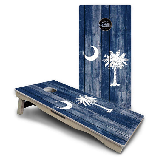 South Carolina Palmetto Cornhole Boards - Pro Solution Lite Series