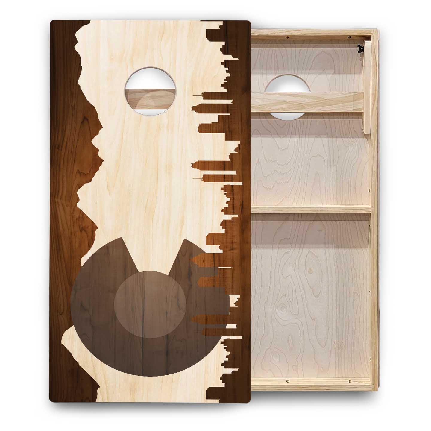 State Themed Cornhole Boards - Backyard Series