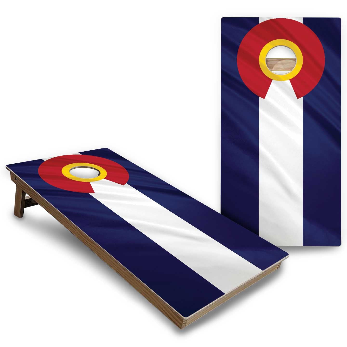 State Themed Cornhole Boards - Backyard Series