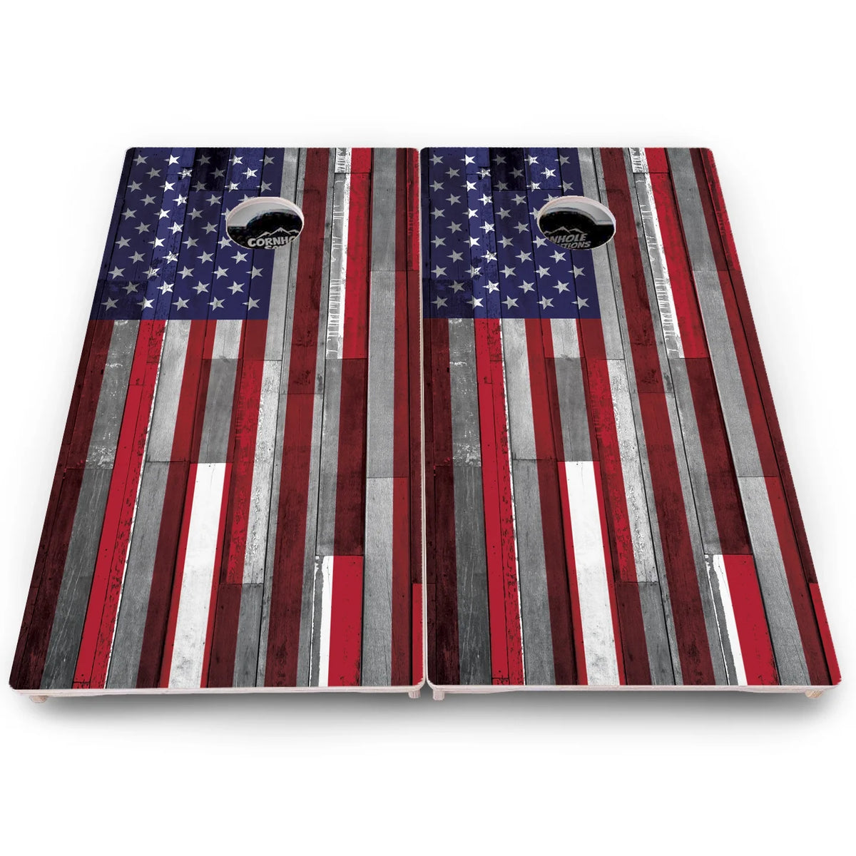 Plank Flag Cornhole Boards – Pro Lite or Pro Elite