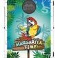 Margarita Time Parrot Bean Bag Toss Game by BAGGO