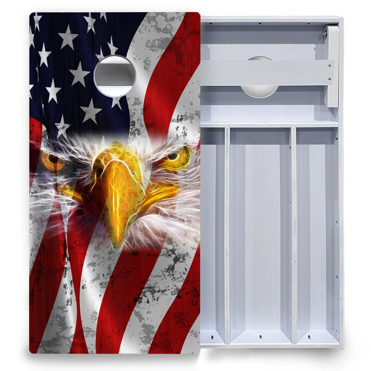 Electric Eagle Cornhole Boards - All Weather Series