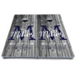 Grey Slat Wood Cornhole Boards - All Weather Series