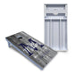 Grey Slat Wood Cornhole Boards - All Weather Series