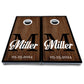 Wedding Letter Name Cornhole Boards - All Weather Series