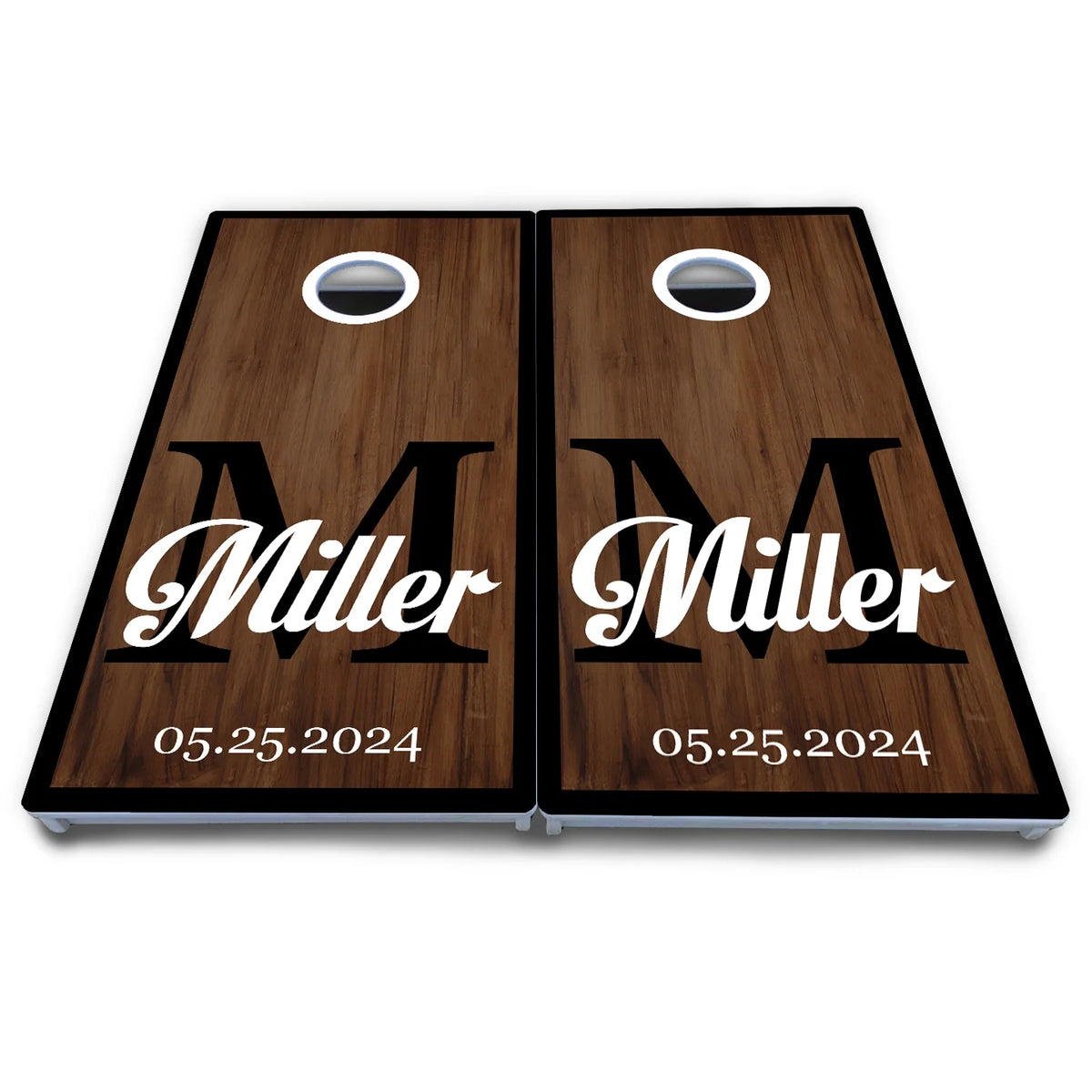 Wedding Letter Name Cornhole Boards - All Weather Series