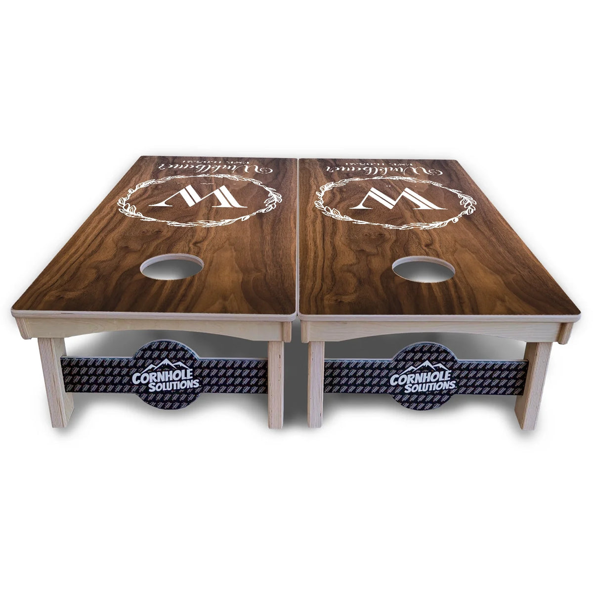 Wreath Cornhole Boards – Pro Lite or Pro Elite