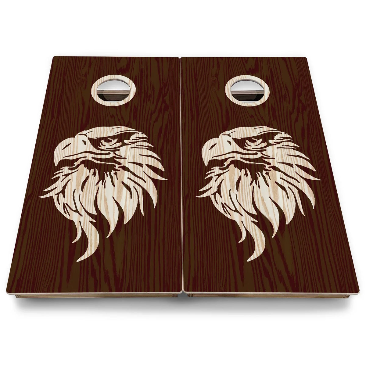 Eagle Flag Cornhole Boards - Backyard Series