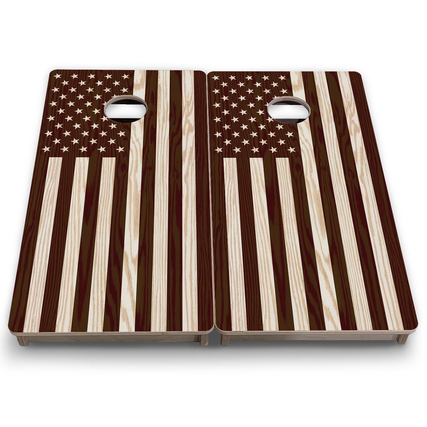 Stain Flag - Mini or Vacation Size Cornhole Boards