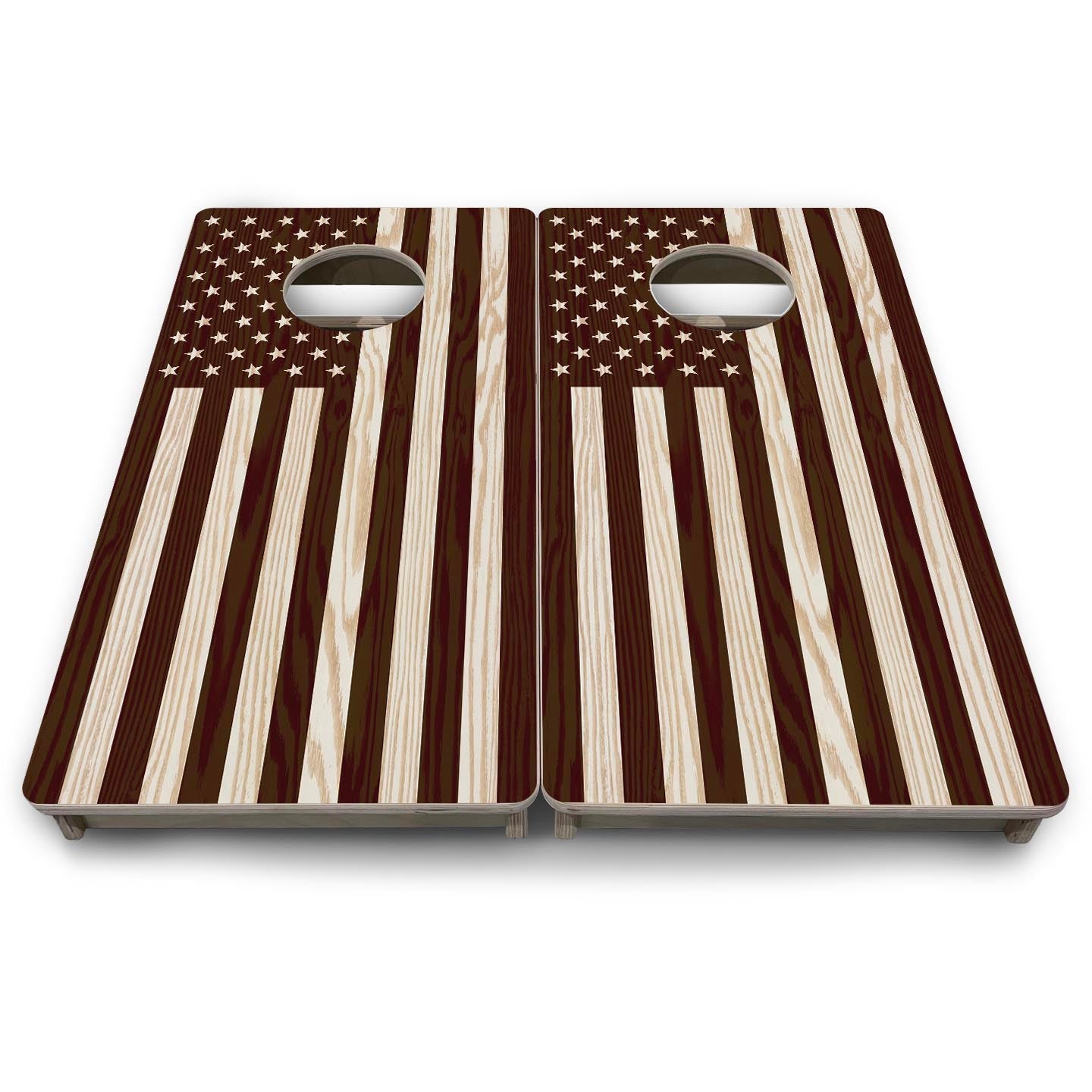 Stain Flag - Mini or Vacation Size Cornhole Boards