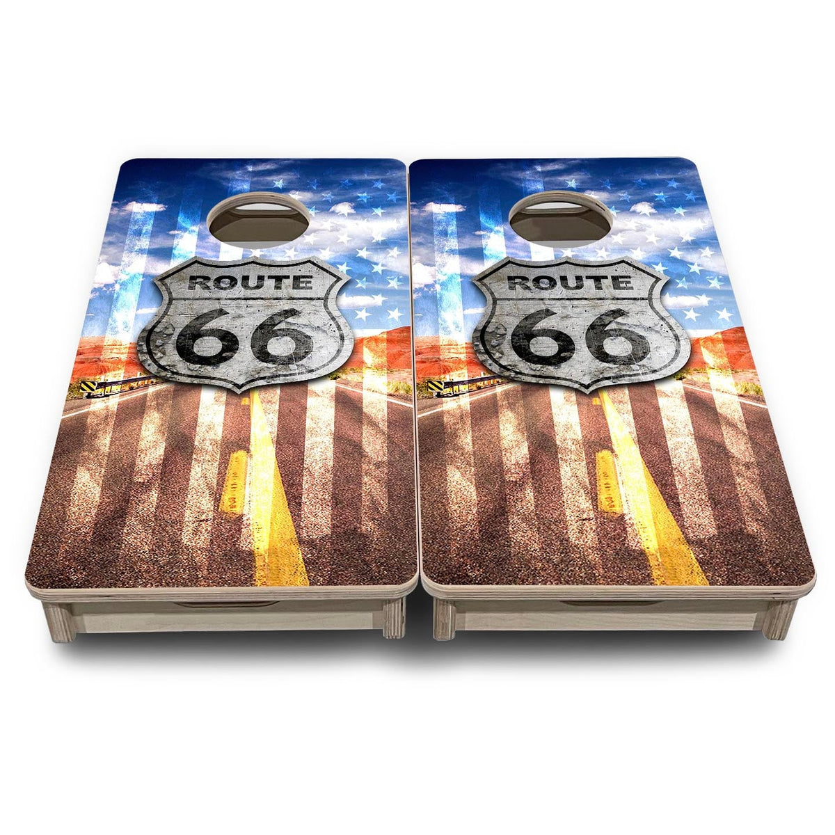 Route 66 Vacation Boards - 8 Mini Bags Included