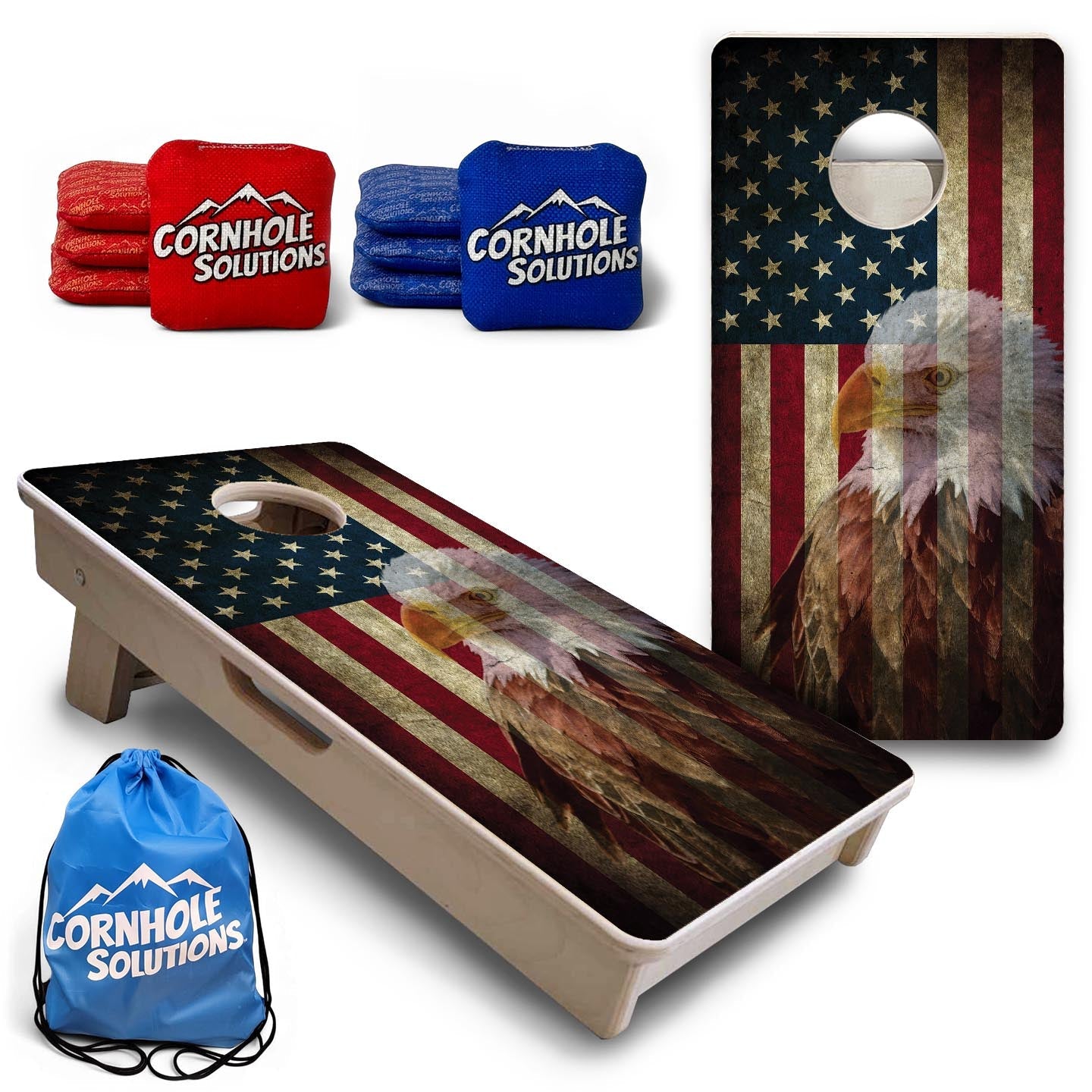 Liberty Eagle - Mini or Vacation Size Cornhole Boards
