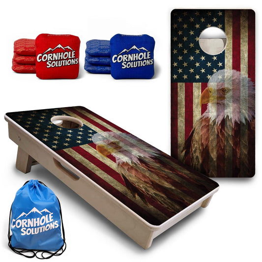 Liberty Eagle - Mini or Vacation Size Cornhole Boards