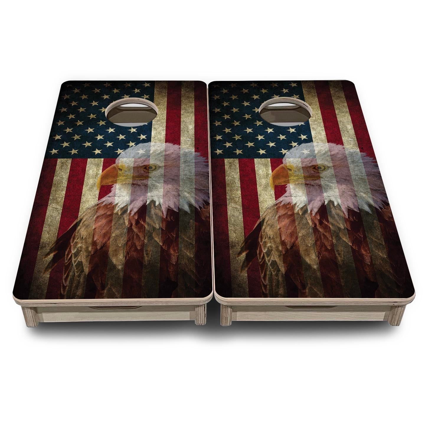 Liberty Eagle - Mini or Vacation Size Cornhole Boards