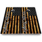 Rustic WTP Flag Cornhole Boards – Pro Lite or Pro Elite