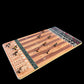 Horse Race Party Game – Brown Striped Track Edition