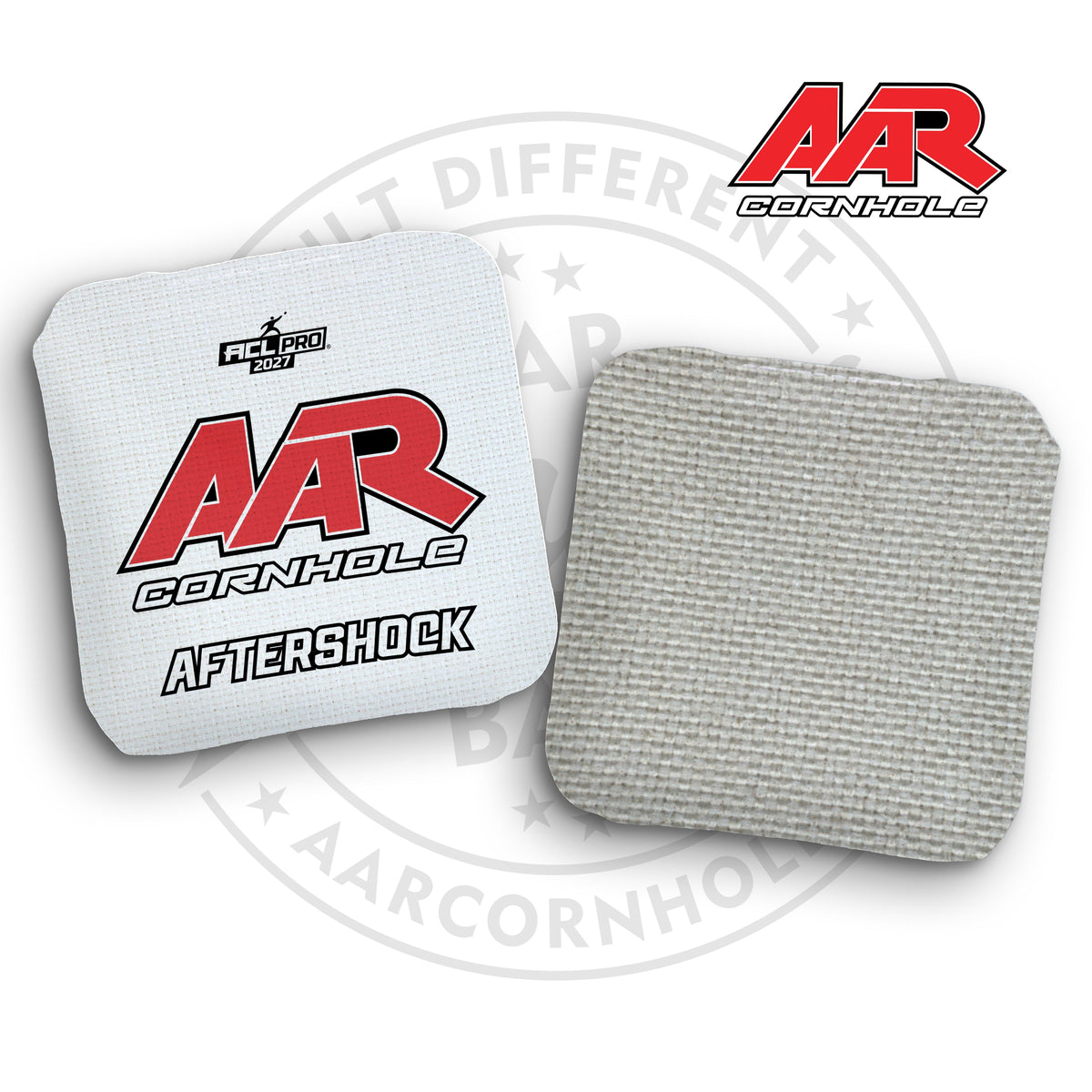 2027 AAR Aftershock Cornhole Bags - Solid Edition - ACL Pro Stamped - SET OF 4