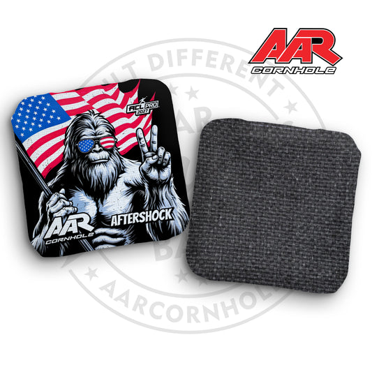 2027 AAR Aftershock Cornhole Bags - USA Bigfoot Edition - ACL Pro Stamped - SET OF 4
