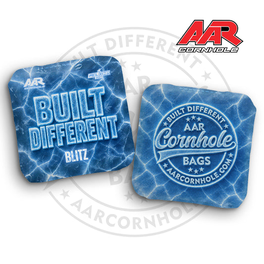 2027 AAR Blitz Cornhole Bags - Built Different Ice Edition - ACL Comp Stamped - SET OF 4