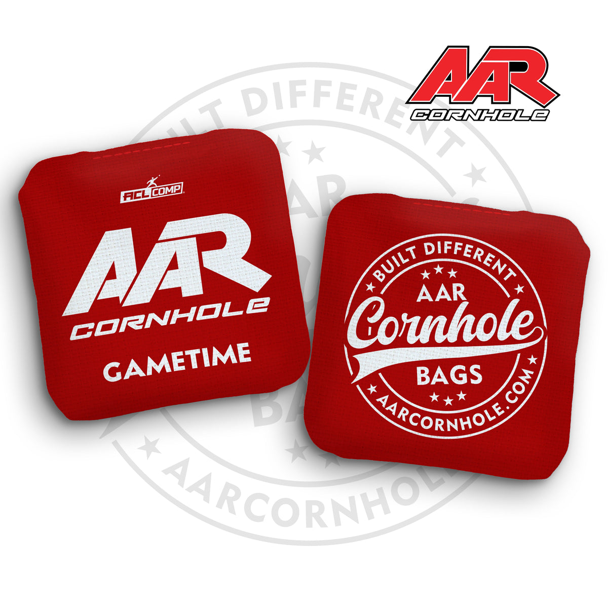 2027 AAR Gametime Cornhole Bags - Broadcast Edition - ACL Comp Stamped - SET OF 4