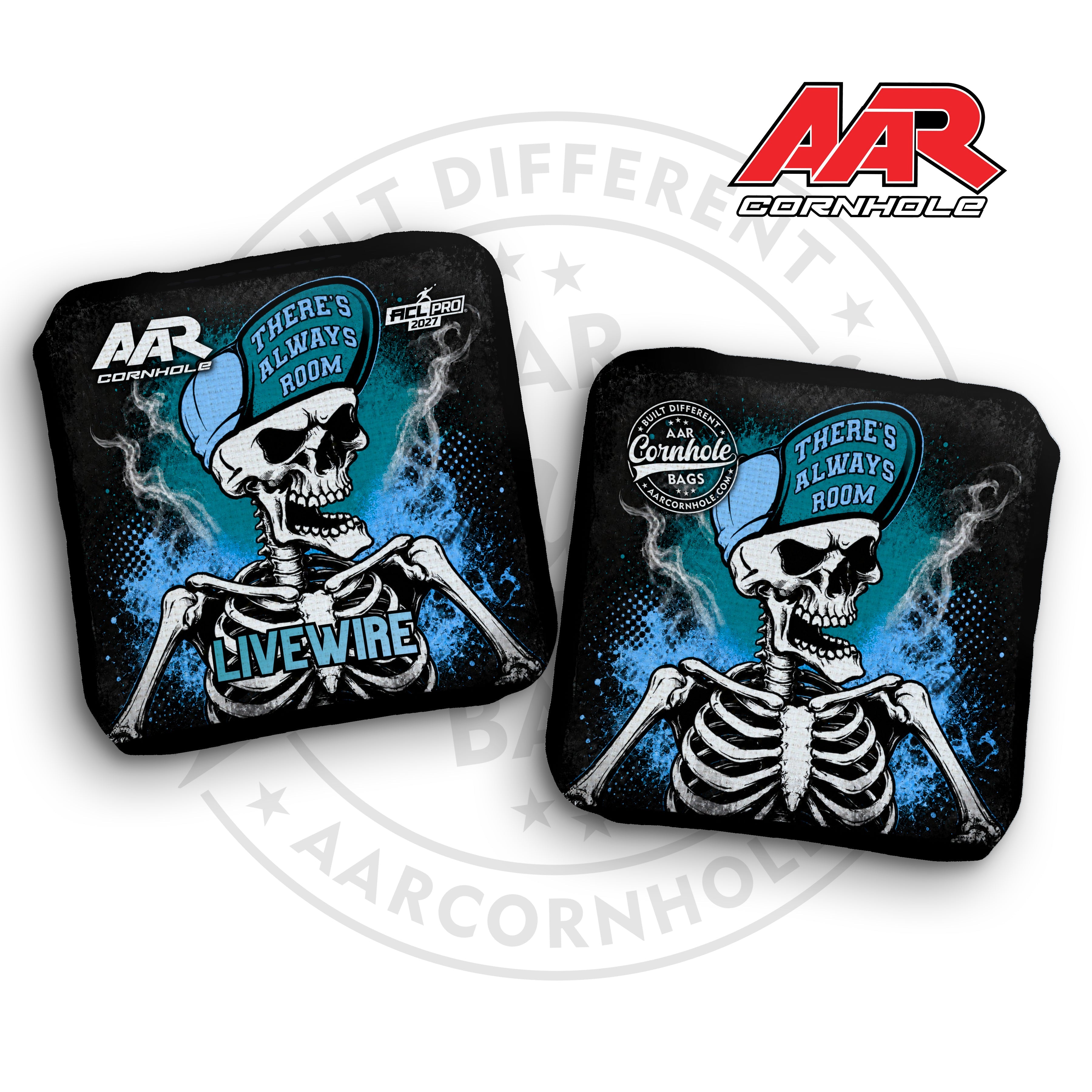 2027 AAR Livewire Cornhole Bags - Skeleton Edition - ACL Pro