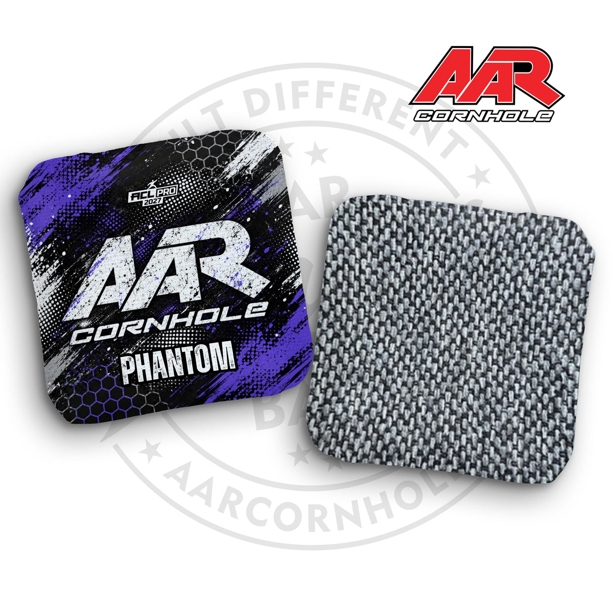 2027 AAR Phantom Cornhole Bags - Halftone Grunge Edition - ACL Pro Stamped - SET OF 4