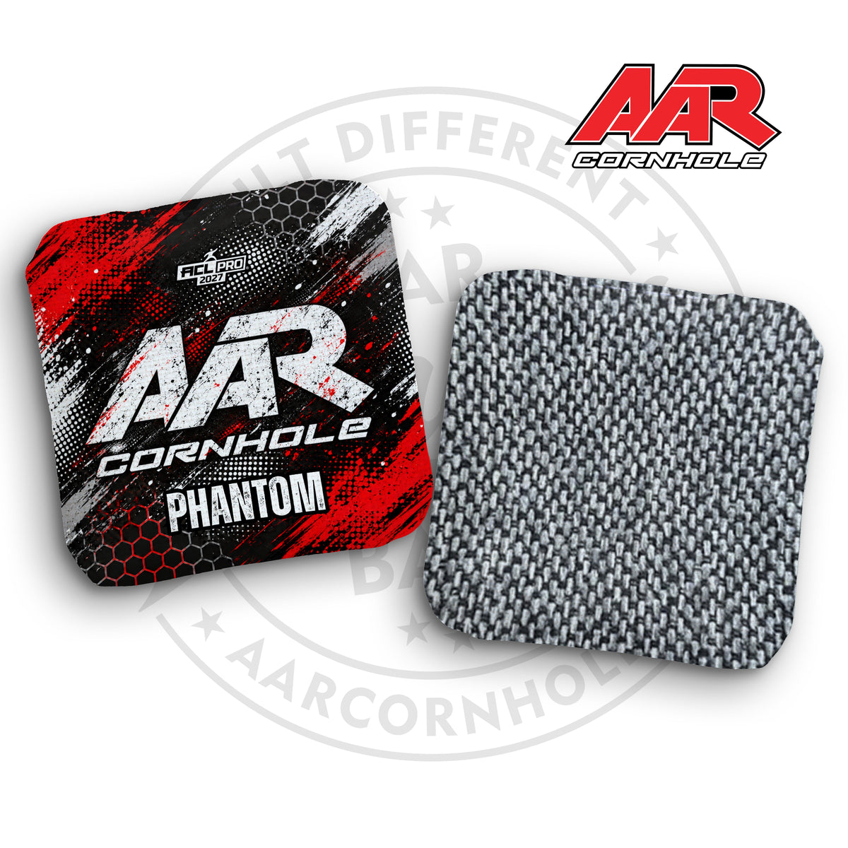 2027 AAR Phantom Cornhole Bags - Halftone Grunge Edition - ACL Pro Stamped - SET OF 4