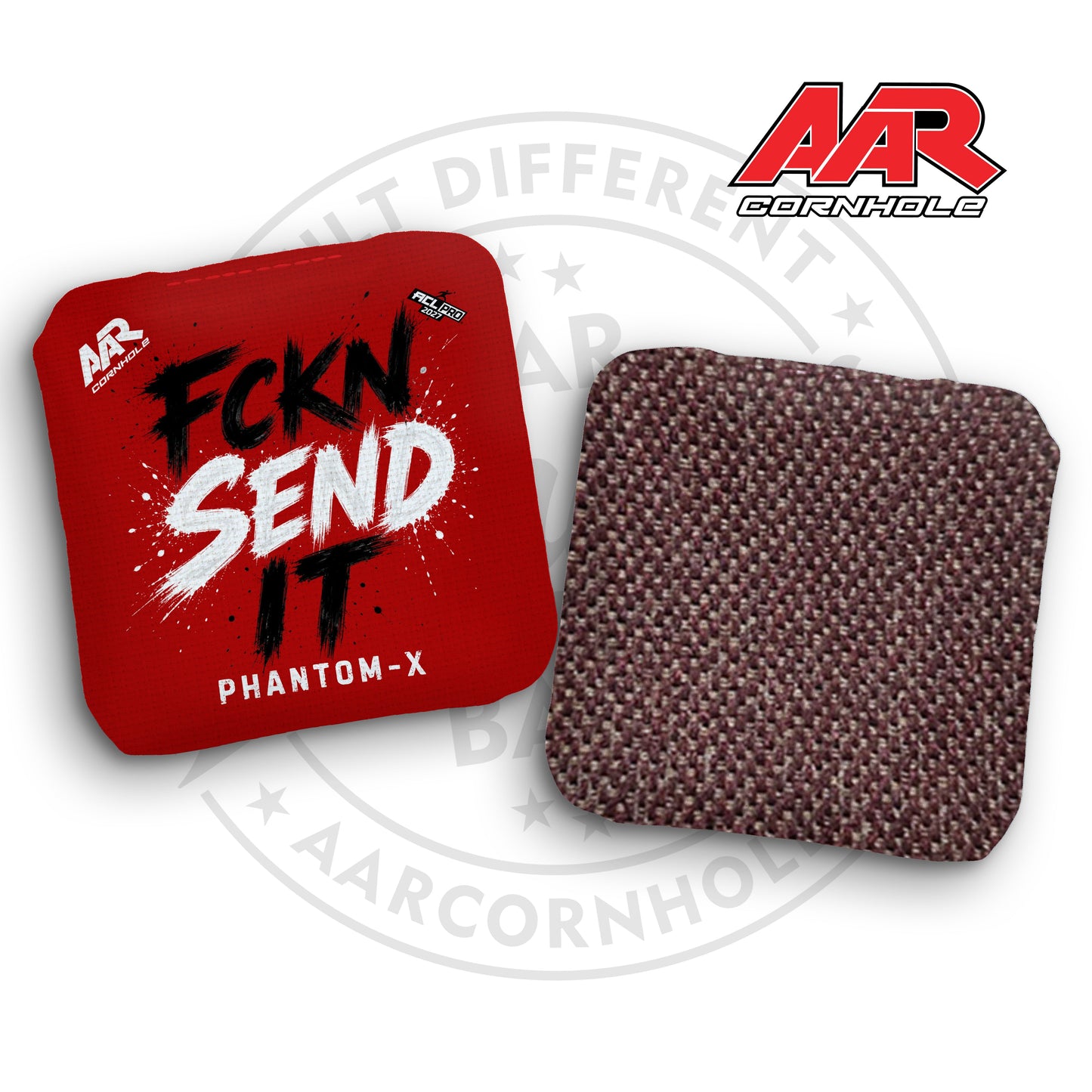 2027 AAR Phantom-X Cornhole Bags - FCKN SEND IT Edition - ACL Pro Stamped - SET OF 4