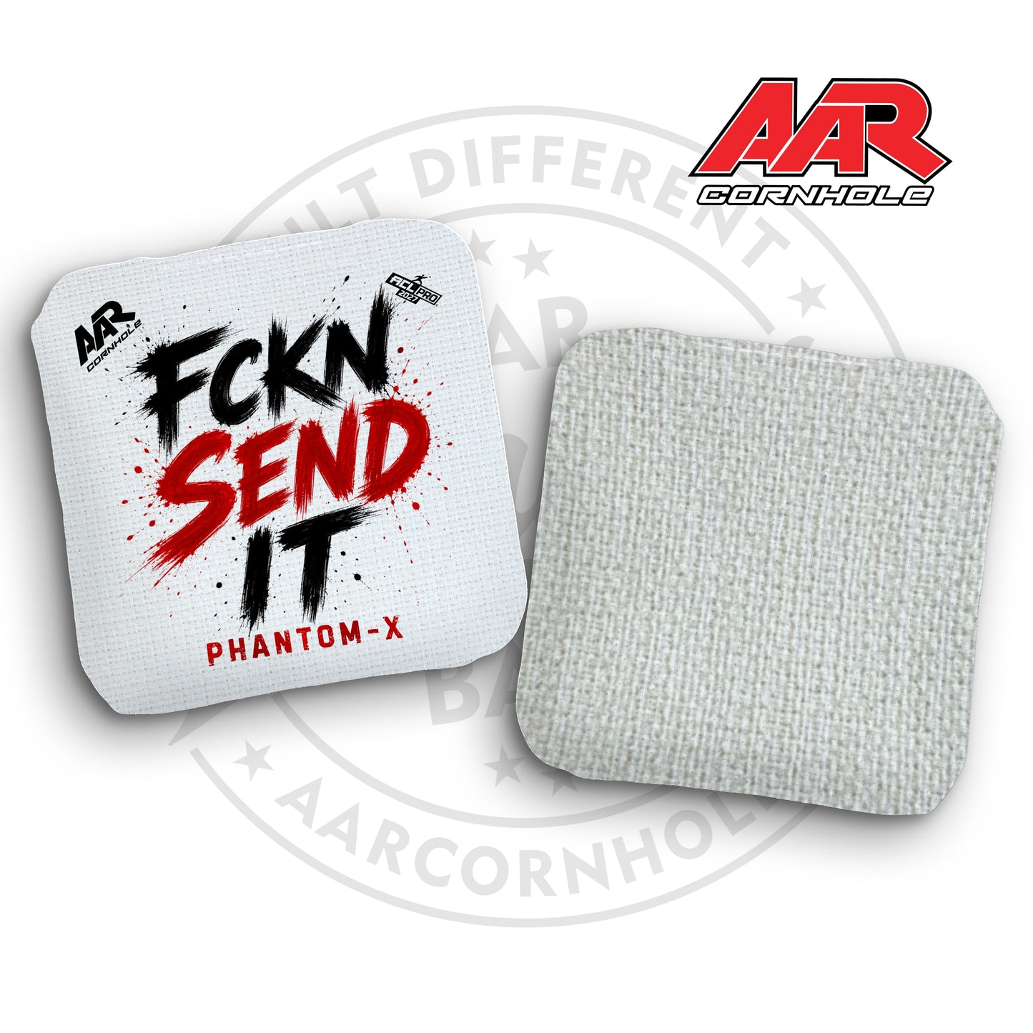 2027 AAR Phantom-X Cornhole Bags - FCKN SEND IT Edition - ACL Pro Stamped - SET OF 4