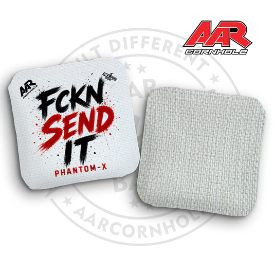 2027 AAR Phantom-X Cornhole Bags - FCKN SEND IT Edition - ACL Pro Stamped - SET OF 4
