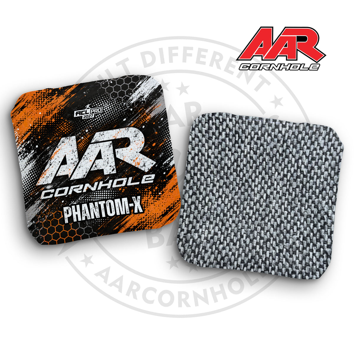 2027 AAR Phantom-X Cornhole Bags - Halftone Grunge Edition - ACL Pro Stamped - SET OF 4