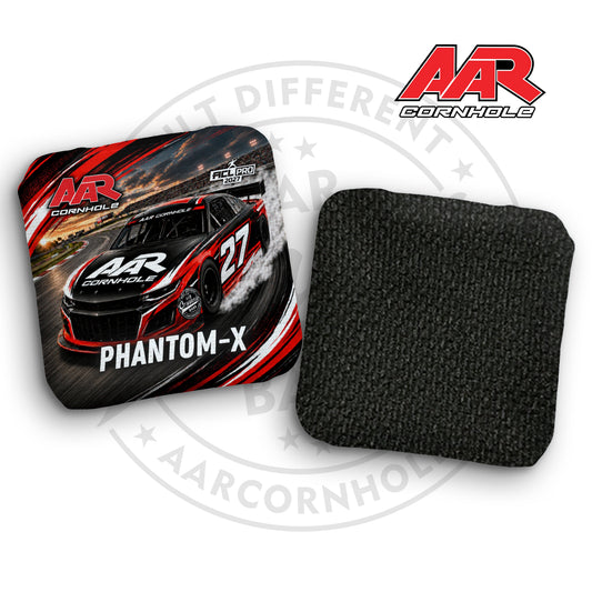 2027 AAR Phantom-X Cornhole Bags - Racecar Edition - ACL Pro Stamped - SET OF 4