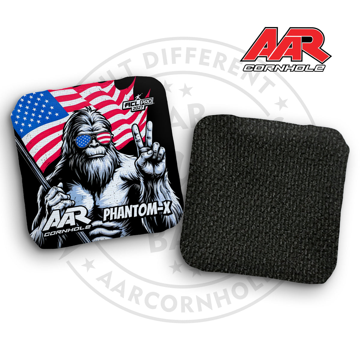 2027 AAR Phantom-X Cornhole Bags - USA Bigfoot Edition - ACL Pro Stamped - SET OF 4