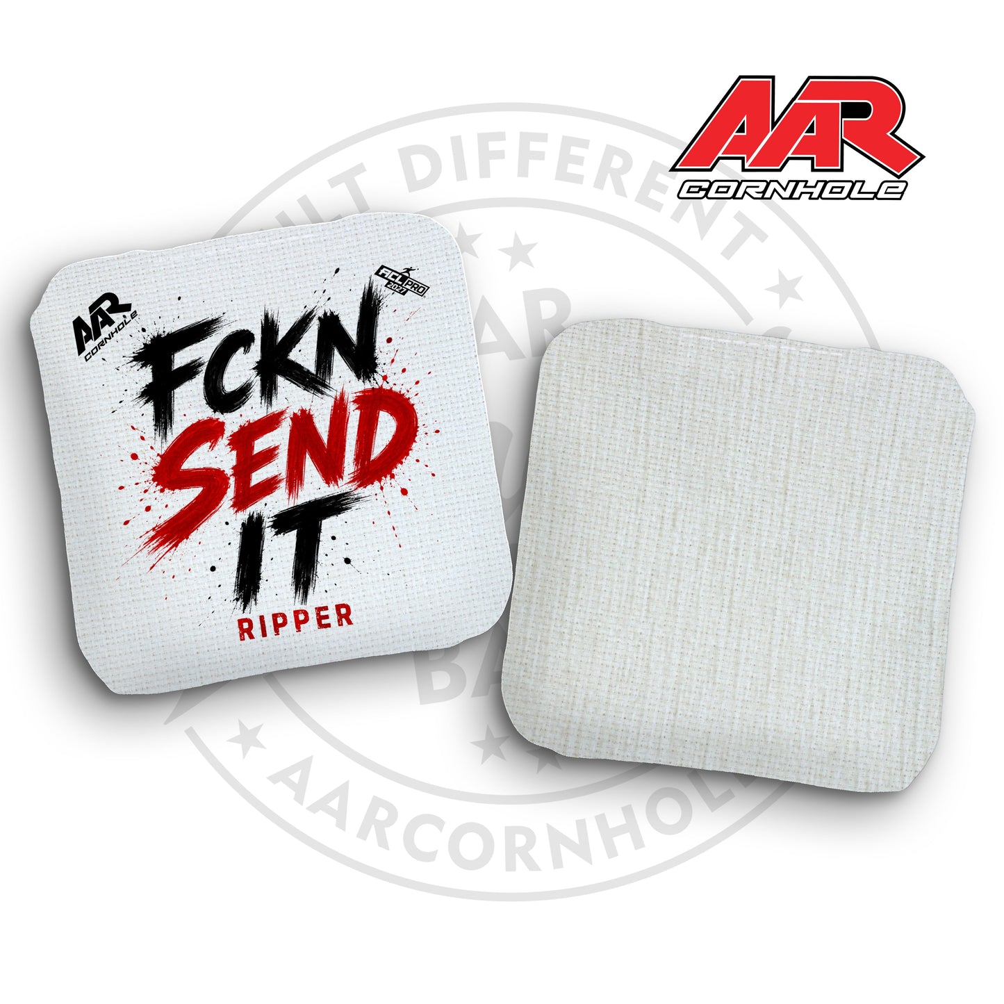 2027 AAR Ripper Cornhole Bags - FCKN SEND IT Edition - ACL Pro Stamped - SET OF 4