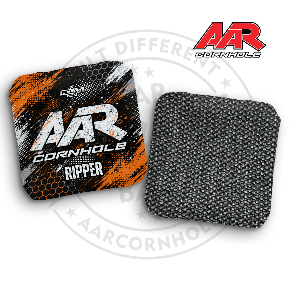 2027 AAR Ripper Cornhole Bags - Halftone Grunge Edition - ACL Pro Stamped - SET OF 4