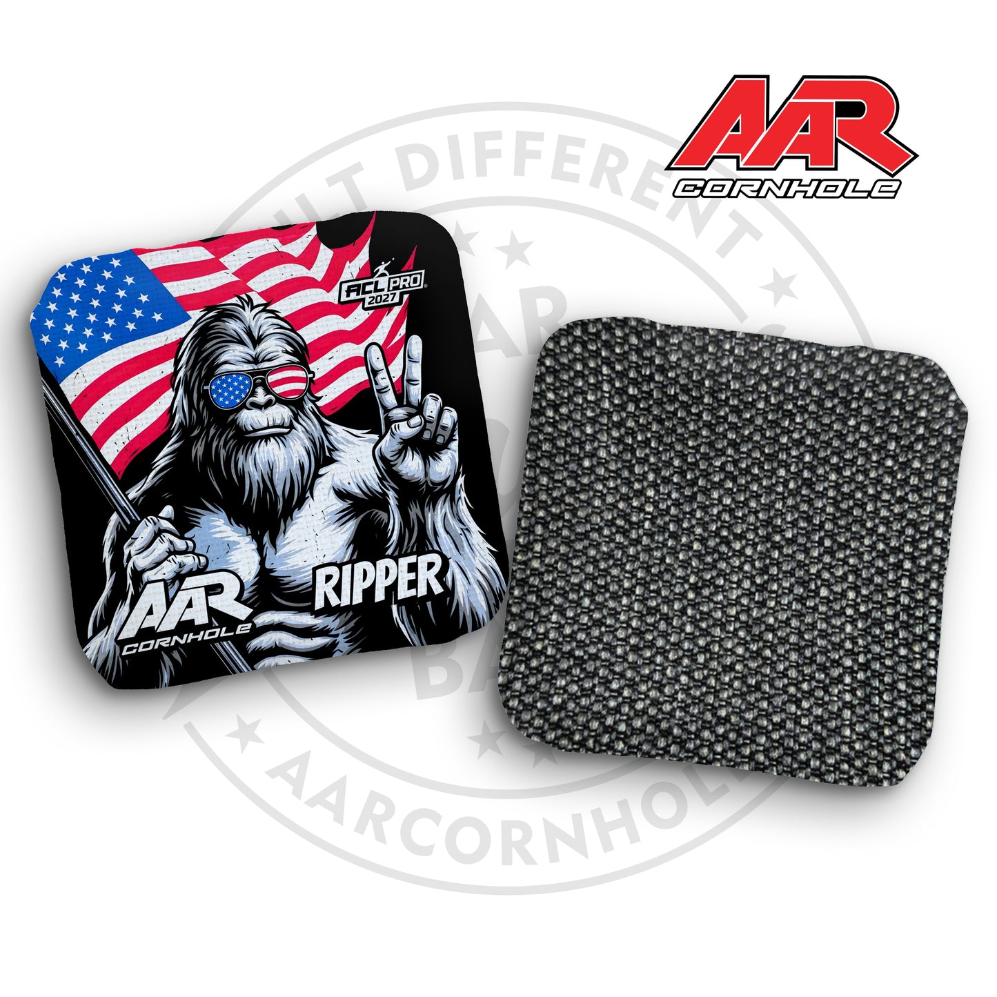 2027 AAR Ripper Cornhole Bags - USA Bigfoot Edition - ACL Pro Stamped - SET OF 4